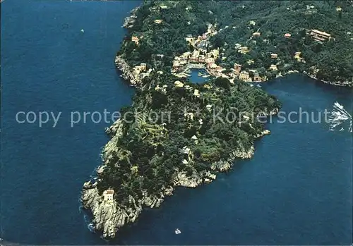 AK / Ansichtskarte Portofino Liguria Fliegeraufnahme Kat. Portofino