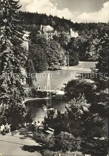 AK / Ansichtskarte Marianske Lazne Pohled do lazenskych sadu Kat. Marienbad