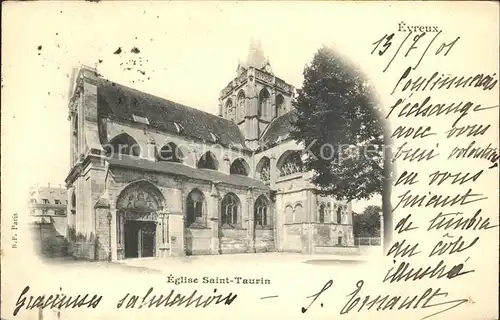 AK / Ansichtskarte Evreux Eglise Saint Taurin Kat. Evreux