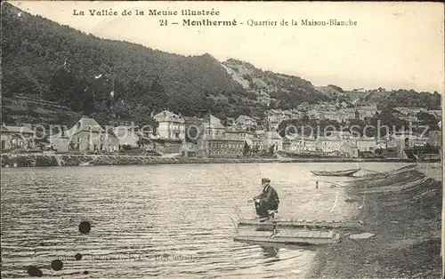 AK / Ansichtskarte Montherme Quartier de la Maison Blanche Vallee de la Meuse Pecheurs Kat. Montherme