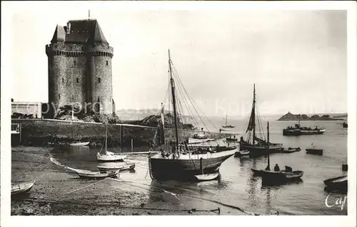 AK / Ansichtskarte Saint Servan Ille et Vilaine Port Saint Pere Tour Solidor Bateau Kat. Saint Malo