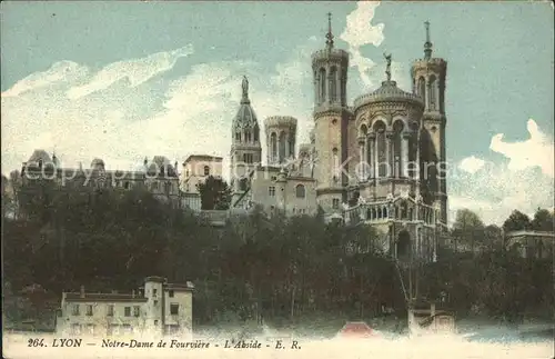 AK / Ansichtskarte Lyon France Notre Dame de Fourviere Abside Kat. Lyon