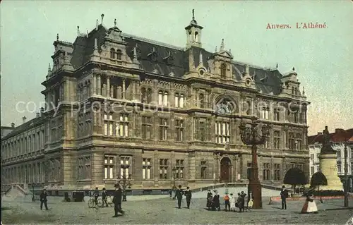 AK / Ansichtskarte Anvers Antwerpen Athene Monument Kat. 