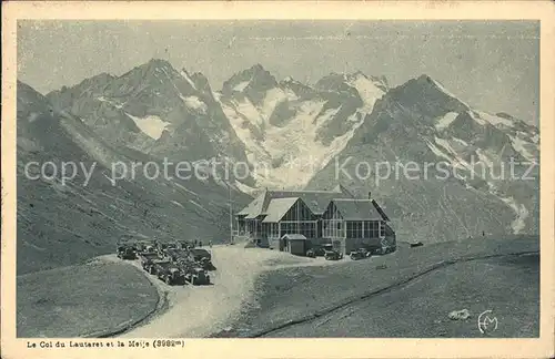 AK / Ansichtskarte Col du Lautaret et la Meije Berghaus Alpenpanorama Kat. Saint Vincent les Forts