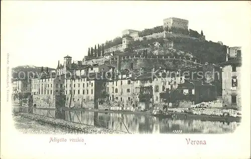 AK / Ansichtskarte Verona Veneto Adigetto vecchio Kat. Verona