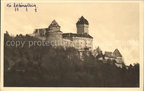 AK / Ansichtskarte Hohkoenigsburg Haut Koenigsbourg  Kat. Orschwiller