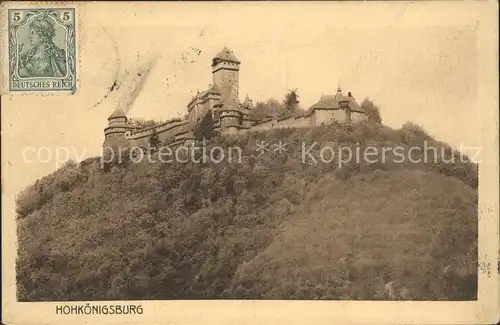 AK / Ansichtskarte Hohkoenigsburg Haut Koenigsbourg Chateuy Kat. Orschwiller