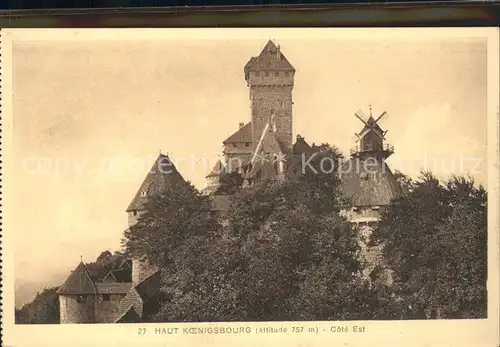AK / Ansichtskarte Hohkoenigsburg Haut Koenigsbourg Chateau Kat. Orschwiller