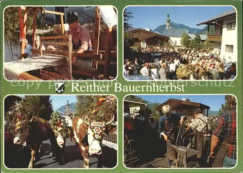 AK / Ansichtskarte Reith Alpbachtal Reither Bauernherbst Bauernmarkt Almabtrieb Kat. Reith im Alpbachtal