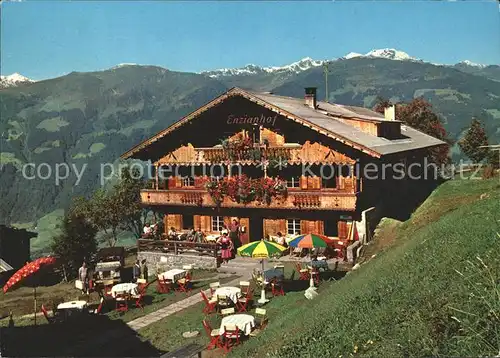 AK / Ansichtskarte Zell Ziller Tirol Alpengasthof Enzianhof Kat. Zell am Ziller