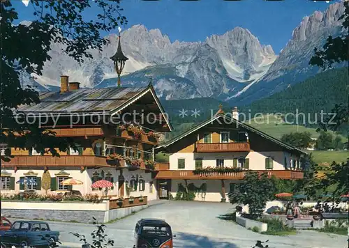 AK / Ansichtskarte Going Wilden Kaiser Tirol Alpengasthof Stangl Kat. Going am Wilden Kaiser