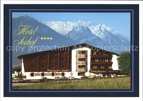 AK / Ansichtskarte Walchsee Tirol Hotel Seehof Kat. Walchsee