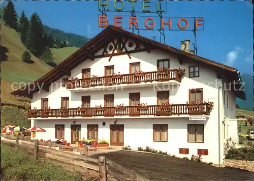 AK / Ansichtskarte Lermoos Tirol Hotel Berghof Kat. Lermoos