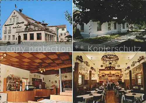 AK / Ansichtskarte Rust Neusiedlersee Hotel Restaurant Sifkovits Bar Gastraum Garten Kat. Burgenland