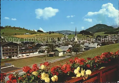 AK / Ansichtskarte Abtenau Ortsansicht mit Hotel Panorama Kat. Abtenau