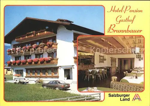 AK / Ansichtskarte Altenmarkt Pongau Hotel Gasthof Brunnbauer Kat. Altenmarkt im Pongau