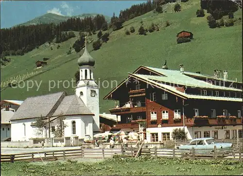 AK / Ansichtskarte Gerlos Gasping Hof Kirche Kat. Gerlos