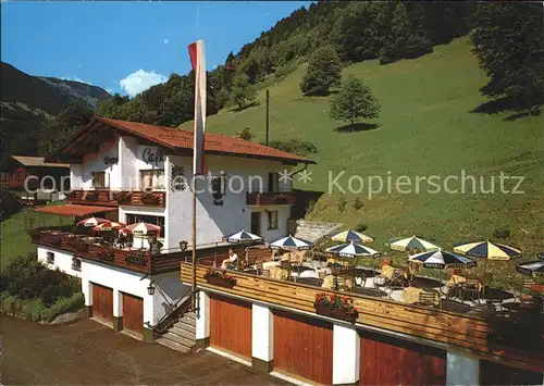 AK / Ansichtskarte Schruns Vorarlberg Cafe Berghof Terrasse Kat. Schruns