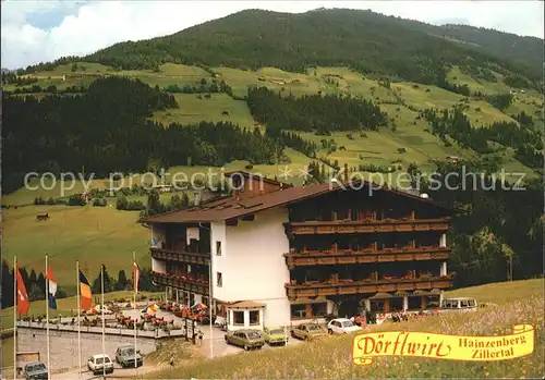 AK / Ansichtskarte Hainzenberg Gasthof Hotel Doerflwirt Kat. Hainzenberg