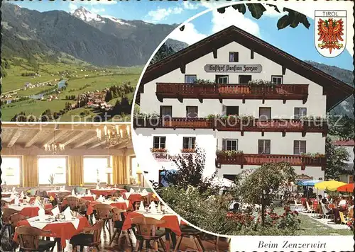 AK / Ansichtskarte Hippach Gasthof Zenzerwirt Speisesaal Panorama Kat. Hippach