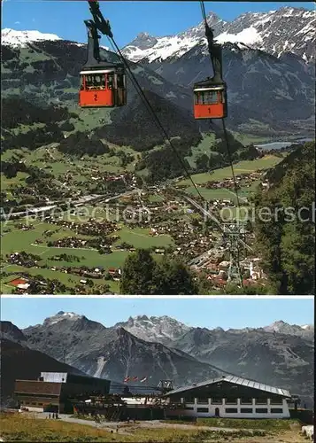 AK / Ansichtskarte Schruns Vorarlberg mit Tschagguns Panorama Hochjoch Bergstation Kat. Schruns