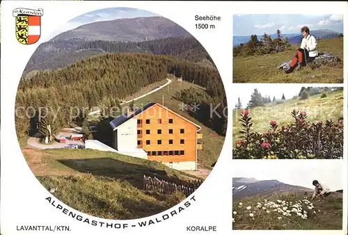 AK / Ansichtskarte Lavant Tirol Alpengasthof Waldrast Lavanttal Koralpe Kat. Lavant