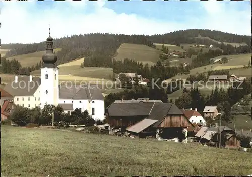 AK / Ansichtskarte St Jakob Walde Ortsansicht mit Kirche Kat. Hartberg