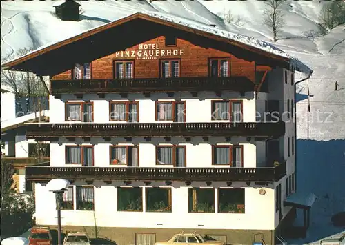 AK / Ansichtskarte Hinterglemm Saalbach Hotel Pinzgauerhof