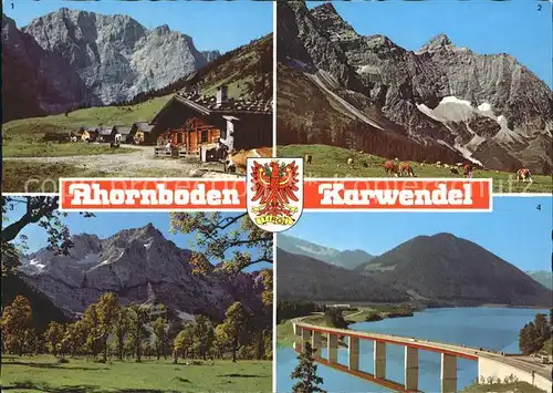 AK / Ansichtskarte Hinterriss Tirol Eng Almen Ladiz Alm Gr Ahornboden Neu Fall Kat. Vomp