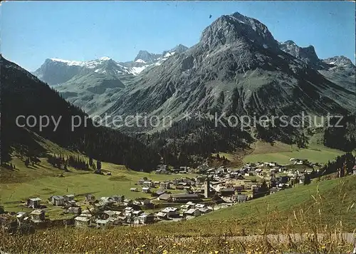 AK / Ansichtskarte Lech Vorarlberg Panorama Kat. Lech