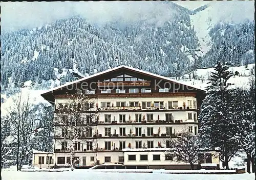 AK / Ansichtskarte Bad Hofgastein Kurhotel Germania Kat. Bad Hofgastein