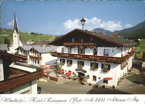 AK / Ansichtskarte Abtenau Windhofers Hotel Restaurant Post  Kat. Abtenau