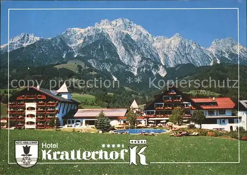 AK / Ansichtskarte Leogang Hotel Krallerhof Kat. Leogang