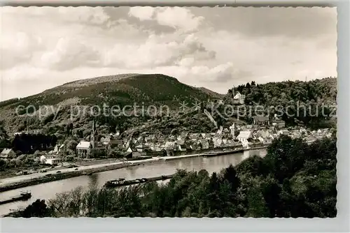 AK / Ansichtskarte Hirschhorn Neckar Teilansicht  Kat. Hirschhorn (Neckar)