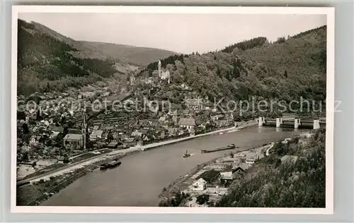 AK / Ansichtskarte Hirschhorn Neckar Gesamtansicht  Kat. Hirschhorn (Neckar)