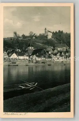 AK / Ansichtskarte Hirschhorn Neckar Schloss Kirche Kloster  Kat. Hirschhorn (Neckar)