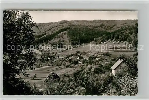 AK / Ansichtskarte Langenthal Odenwald Teilansicht  Kat. Hirschhorn (Neckar)