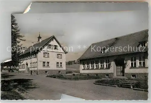 AK / Ansichtskarte Waldkatzenbach Schule Kat. Waldbrunn