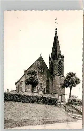 AK / Ansichtskarte Oberdielbach Kirche Kat. Waldbrunn