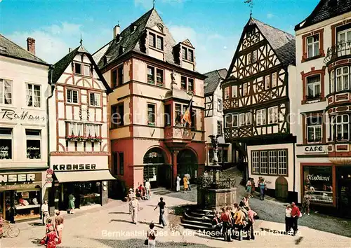 AK / Ansichtskarte Bernkastel Kues Markt Rathaus Kat. Bernkastel Kues