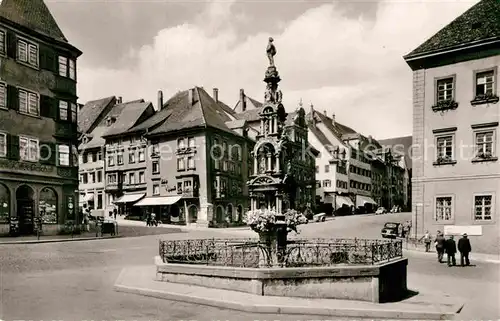 AK / Ansichtskarte Rottweil Neckar Marktbrunnen Kat. Rottweil