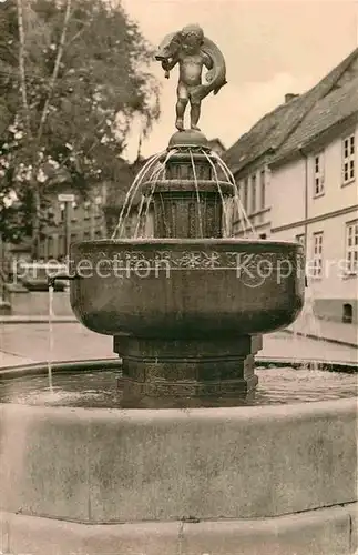 AK / Ansichtskarte Teterow Mecklenburg Vorpommern Hechtbrunnen Kat. Teterow