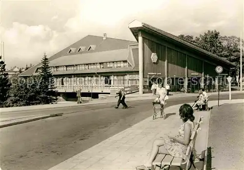 AK / Ansichtskarte Oberhof Thueringen Grossgaststaette Oberer Hof Kat. Oberhof Thueringen