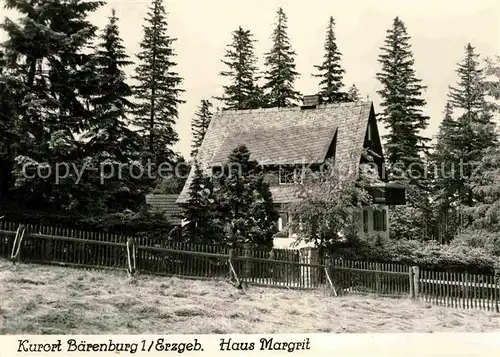 AK / Ansichtskarte Baerenburg Sachsen Haus Margrit Kat. Altenberg