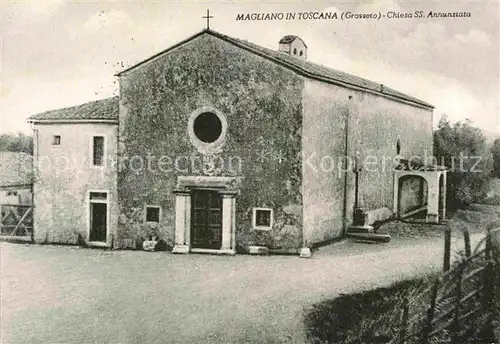 AK / Ansichtskarte Grosseto Toscana Magliano in Toscana Chiesa Annunziata Kat. 