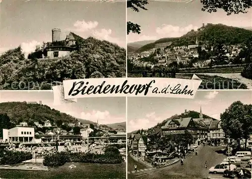 AK / Ansichtskarte Biedenkopf Burg Teilansichten Kat. Biedenkopf