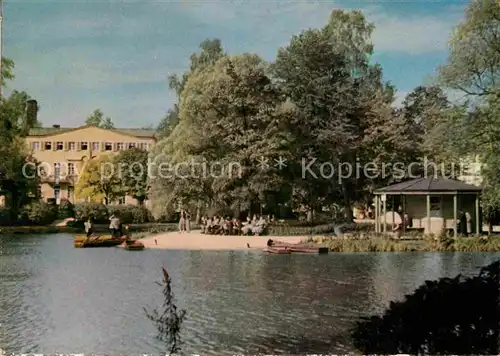 AK / Ansichtskarte Bad Elster Gondelteich Kat. Bad Elster