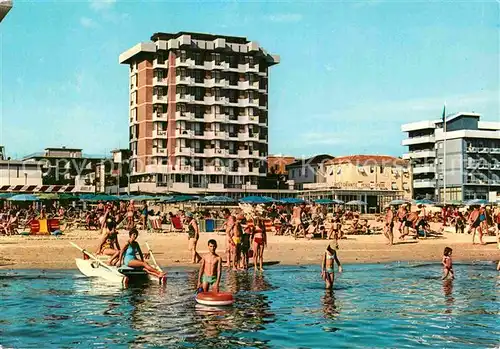 AK / Ansichtskarte Miramare di Rimini  Hotel Terminal Strandpartie Kat. Rimini