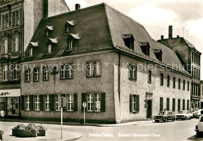 Ak Ansichtskarte Zwickau Sachsen Robert Schumann Haus Kat