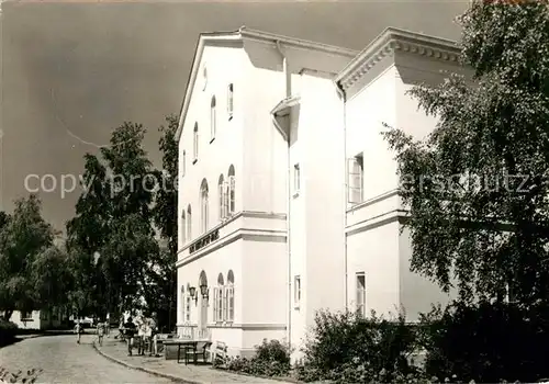 AK / Ansichtskarte Heiligendamm Ostseebad Karl Liebknecht Haus Kat. Bad Doberan